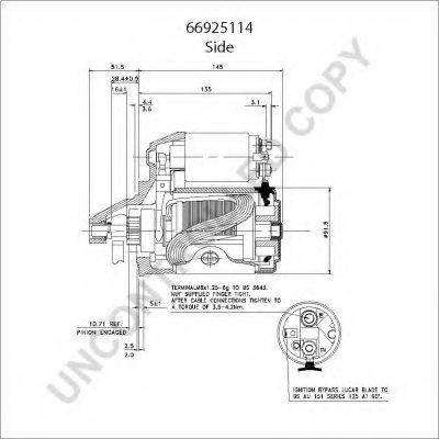 PRESTOLITE ELECTRIC 66925114 Starter